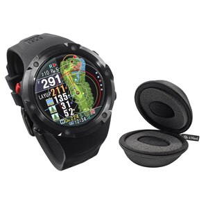 GPSゴルフナビ Shot Navi Evolve PRO（エボルブプロ ブラック×レッド 