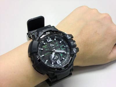 試用レポート： カシオ G-SHOCK SKY COCKPIT GW-A1100-1A3JF