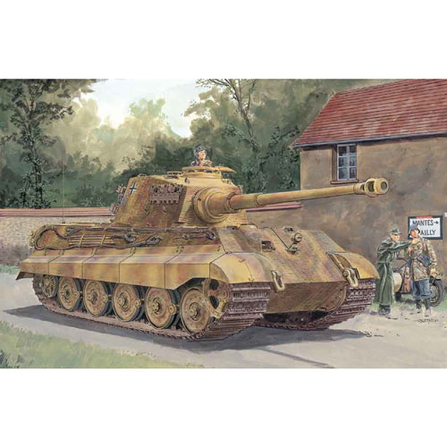 ドラゴンモデル|1/72 WW.II ドイツ軍重戦車キングタイガー ヘンシェル砲塔【DR7558】|PZ.DR7558 ドラゴンモデル|1/72 WW.II ドイツ軍重戦車キングタイガー ヘンシェル砲塔【DR7558】|PZ.DR7558