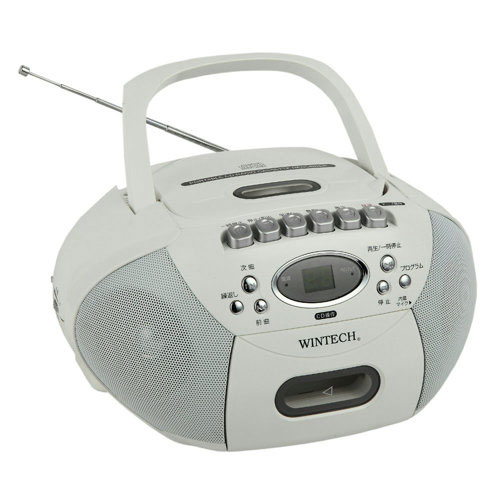 WINTECH|CDラジカセ|CDR-B39W WINTECH|CDラジカセ|CDR-B39W