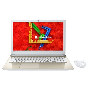 東芝|15.6型ノートパソコン<br>dynabook EX/85AG サテンゴールド|PTEX-85ABJG 東芝|15.6型ノートパソコン<br>dynabook EX/85AG サテンゴールド|PTEX-85ABJG