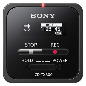 ソニー|リニアPCM対応ICレコーダー<br>16GBメモリ内蔵<br>(ブラック)|ICD-TX800 BC ソニー|リニアPCM対応ICレコーダー<br>16GBメモリ内蔵<br>(ブラック)|ICD-TX800 BC