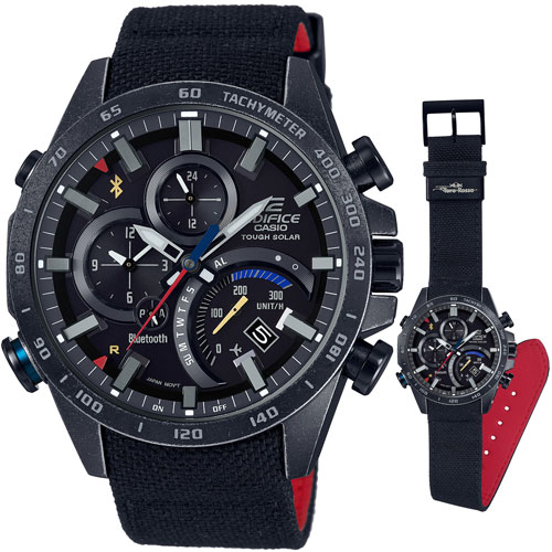 カシオ|EDIFICE Scuderia Toro Rosso タイアップモデル Limited Edition|EQB-501TRC-1AJR カシオ|EDIFICE Scuderia Toro Rosso タイアップモデル Limited Edition|EQB-501TRC-1AJR