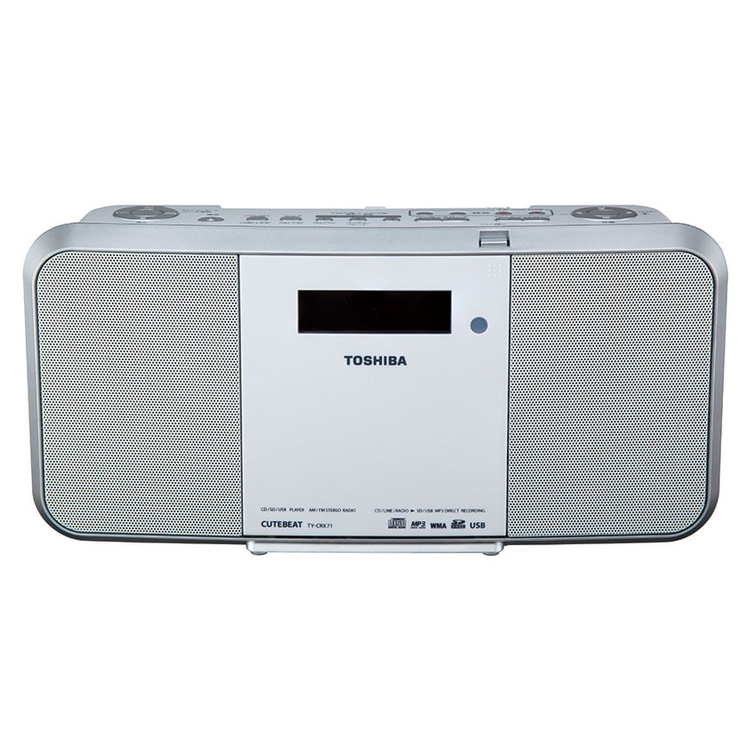 東芝|CD/SD/USB対応ラジオ|TY-CRX71(W) 東芝|CD/SD/USB対応ラジオ|TY-CRX71(W)