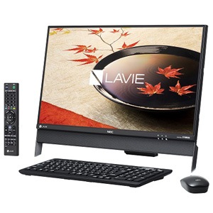NEC|23.8型デスクトップパソコン<BR>LAVIE Desk All-in-one DA370/FAシリーズ<BR>ファインブラック|PC-DA370FAB NEC|23.8型デスクトップパソコン<BR>LAVIE Desk All-in-one DA370/FAシリーズ<BR>ファインブラック|PC-DA370FAB