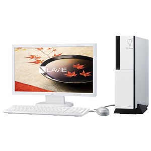 NEC|デスクトップパソコン<br>LAVIE Desk Tower DT150/FAW<br>※19.5型ディスプレイ セットモデル|PC-DT150FAW NEC|デスクトップパソコン<br>LAVIE Desk Tower DT150/FAW<br>※19.5型ディスプレイ セットモデル|PC-DT150FAW