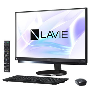 NEC|23.8型 デスクトップパソコン<br>LAVIE Desk All-in-one DA970/HAシリーズ<br>ファインブラック|PC-DA970HAB NEC|23.8型 デスクトップパソコン<br>LAVIE Desk All-in-one DA970/HAシリーズ<br>ファインブラック|PC-DA970HAB