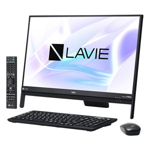 NEC|23.8型 デスクトップパソコン<br>LAVIE Desk All-in-one DA570/HAB<br>ファインブラック|PC-DA570HAB NEC|23.8型 デスクトップパソコン<br>LAVIE Desk All-in-one DA570/HAB<br>ファインブラック|PC-DA570HAB