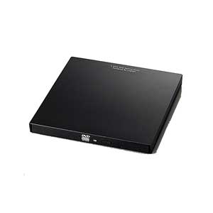 ロジテック|USB 3.0 Type-C対応 ポータブルDVDドライブ(ブラック)|LDR-PVA8UCLBK ロジテック|USB 3.0 Type-C対応 ポータブルDVDドライブ(ブラック)|LDR-PVA8UCLBK