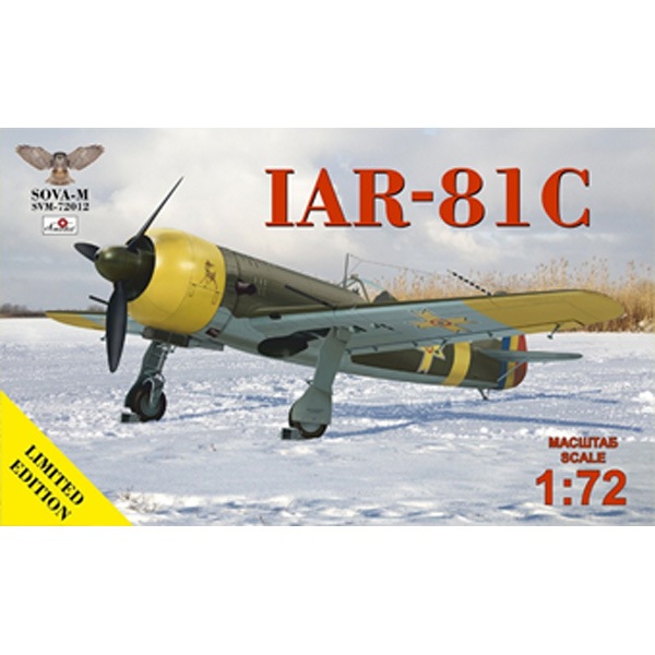 ソヴァ-M|1/72 IAR-81C 戦闘機【SVM72012】|SVM72012 IAR-81C セントウキ ソヴァ-M|1/72 IAR-81C 戦闘機【SVM72012】|SVM72012 IAR-81C セントウキ