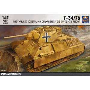 アークモデルズ|1/35 T-34-76(第2SS装甲師団 "ダス・ライヒ" 鹵獲版)【AK35041】|AK35041 T-34-76 ダイ2SSソウコウシダン "ダスライヒ" ロカクバン アークモデルズ|1/35 T-34-76(第2SS装甲師団 "ダス・ライヒ" 鹵獲版)【AK35041】|AK35041 T-34-76 ダイ2SSソウコウシダン "ダスライヒ" ロカクバン