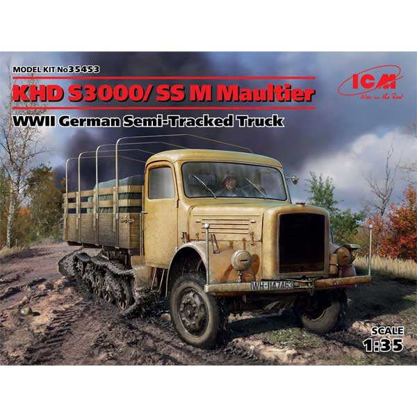 ICM|1/35 ドイツ KHD S3000/SS M マウルティア【35453】|ICM 35453 KHD S3000/SS M マウルティア ICM|1/35 ドイツ KHD S3000/SS M マウルティア【35453】|ICM 35453 KHD S3000/SS M マウルティア