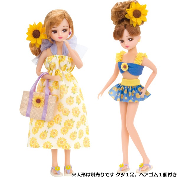 タカラトミー|リカちゃん LW-16 水着&リゾートワンピセット|リカドレスLW-16ミズギワンピ タカラトミー|リカちゃん LW-16 水着&リゾートワンピセット|リカドレスLW-16ミズギワンピ