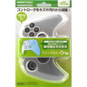 ゲームテック|【Xbox One】フェイスカバーOne(クリアホワイト)|X1F1699 ゲームテック|【Xbox One】フェイスカバーOne(クリアホワイト)|X1F1699