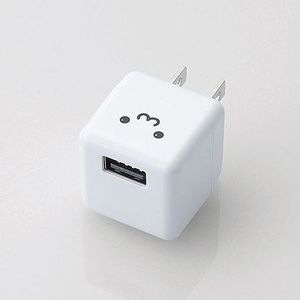 エレコム|スマホ用キューブ型AC充電器 1.8A(ホワイトフェイス)|MPA-ACUBN003WH エレコム|スマホ用キューブ型AC充電器 1.8A(ホワイトフェイス)|MPA-ACUBN003WH