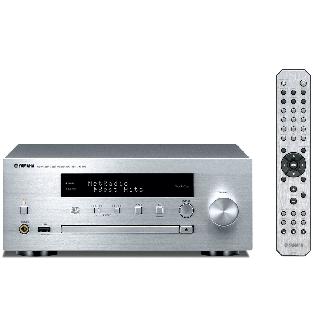 ヤマハ|ネットワークCDレシーバー【シルバー】|CRX-N470(S) ヤマハ|ネットワークCDレシーバー【シルバー】|CRX-N470(S)
