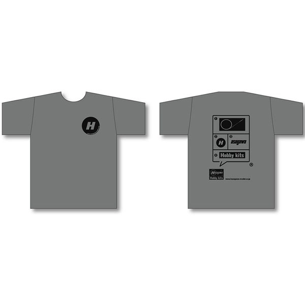 ハセガワ|ハセガワ Tシャツ グレー L【TS19】|H TS19 Tシャツ グレー L ハセガワ|ハセガワ Tシャツ グレー L【TS19】|H TS19 Tシャツ グレー L