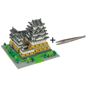 カワダ|nanoblock(ナノブロック) 姫路城 (ナノブロック専用ピンセット付き)【NB-006P】|NB-006P カワダ|nanoblock(ナノブロック) 姫路城 (ナノブロック専用ピンセット付き)【NB-006P】|NB-006P