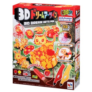 メガハウス|3Dドリームアーツペン ミニチュアペットセット(2本ペン)|3Dドリームアーツペンミニチュアペ メガハウス|3Dドリームアーツペン ミニチュアペットセット(2本ペン)|3Dドリームアーツペンミニチュアペ