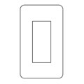 パナソニック|コンセントプレート(利休色)1連・3コ用|WTF7003G パナソニック|コンセントプレート(利休色)1連・3コ用|WTF7003G