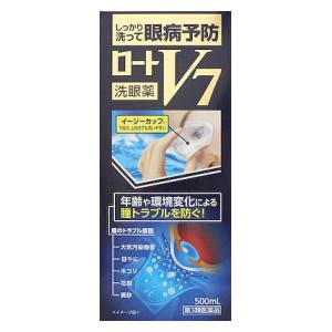 ロート製薬|ロートV7洗眼薬 500ml|ロートV7センガンヤク500ML ロート製薬|ロートV7洗眼薬 500ml|ロートV7センガンヤク500ML