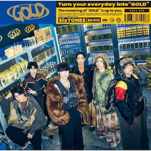 GOLD(初回盤B)【CD+Blu-ray】 | SixTONES | SECJ-102/3 | ソニー GOLD(初回盤B)【CD+Blu-ray】 | SixTONES | SECJ-102/3 | ソニー