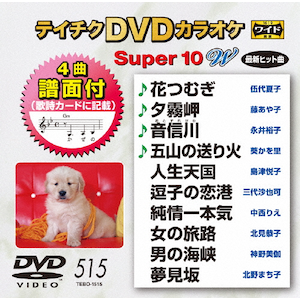 Amazon.co.jp: テイチクDVDカラオケ スーパー10W(508
