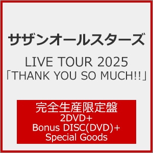 先着特典付]LIVE TOUR 2025 「THANK YOU SO MUCH!!」(完全生産