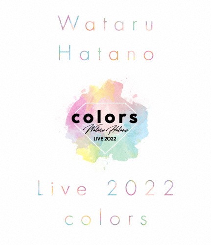Wataru Hatano LIVE 2022 -colors- Blu-ray|羽多野渉|EYXA-13851