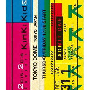 2015-2016 Concert KinKi Kids|KinKi Kids|LCXN-0066/7