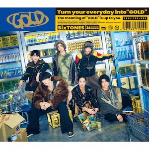 GOLD(初回盤B)【CD+Blu-ray】 | SixTONES | SECJ-102/3 | ソニー GOLD(初回盤B)【CD+Blu-ray】 | SixTONES | SECJ-102/3 | ソニー