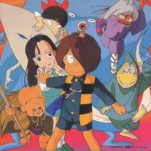 ゲゲゲの鬼太郎　オリジナルBGM集　LP盤　アナログ盤　帯付き　初版カラー色紙付 m31867965789_1.jpg?1743002977