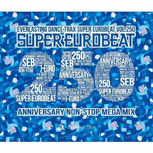 SUPER EUROBEAT VOL.250（Super Eurobeat Vol. 250 (3xCDs, 250