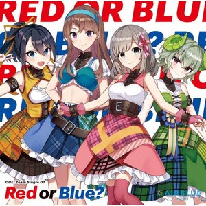 CUE!Team Single 07uRed or Blue?v|AiRBLUE Flower[ZΗz(RI),救(BcJX),u(牮),ق̂(C)]|PCCG-01923