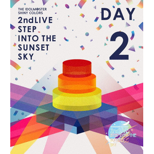 THE IDOLM@STER SHINY COLORS 2ndLIVE STEP INTO THE SUNSET SKY Blu-rayyʏDAY2z|VCj[J[Y|LABX-8514/5