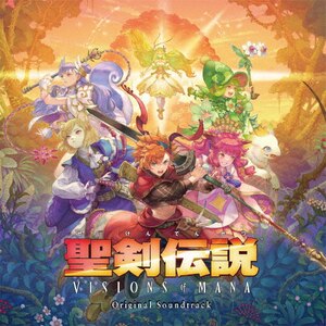` VISIONS of MANA Original Soundtrack|Q[E~[WbN|SQEX-11094/8