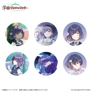 学園アイドルマスター　購入特典　非売品缶バッジ ホログラム缶バッジ(57mm)「学園アイドルマスター」05