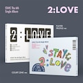 6TH SINGLE ALBUM [2:LOVE] (COURT ZINE ver., PLAYER PROFILE ver.)�y�A���Ձz��|STAYC|L-200003647     