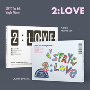 6TH SINGLE ALBUM [2:LOVE] (COURT ZINE ver., PLAYER PROFILE ver.)�y�A���Ձz��|STAYC|L-200003647