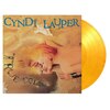 TRUE COLORS (MOV ORANGE & RED MARBLED VINYL) �y�A���Ձz�y�A�i���O�Ձz��  CYNDI LAUPER