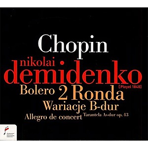 ボレロ・ショパン [CD] ショパン:ボレロ【輸入盤】▽ | デミジェンコ(ニコライ