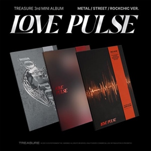 TREASURE 3RD MINI ALBUM [LOVE PULSE](STD)【輸入盤