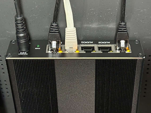 オーディオ専用ルーター『 DATA ISO BOX 』と専用アクセス