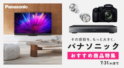 パナソニック おすすめ テレビ イヤホン カメラ 特集