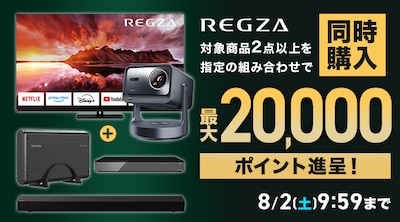REGZA Ώۏi ܂ƂߔłI