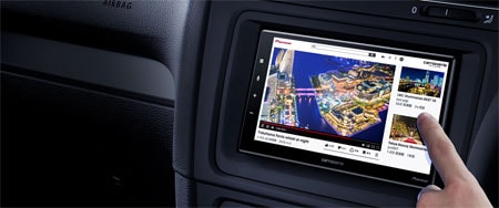 6.8V型ワイドVGA/Bluetooth/USB/チューナー・DSPメインユニット