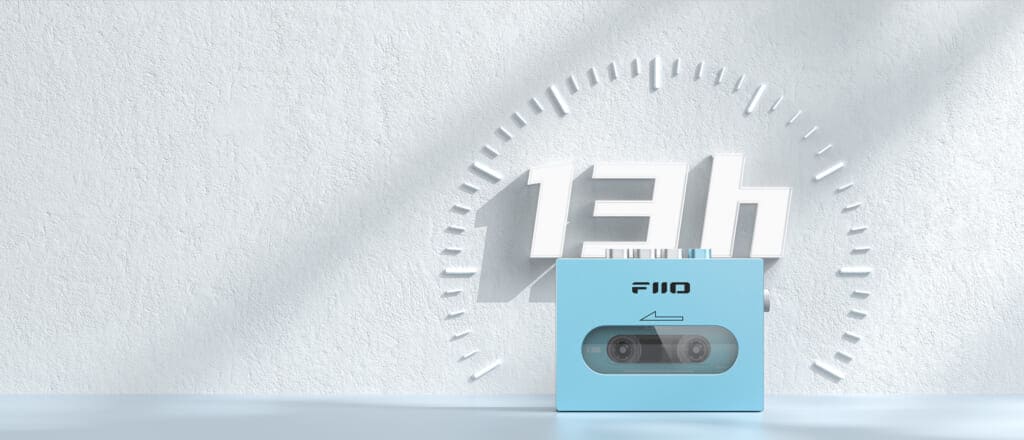 ポータブルカセットプレーヤー(Blue) | フィーオ | FIO-CP13-L ポータブルカセットプレーヤー(Blue) | フィーオ | FIO-CP13-L
