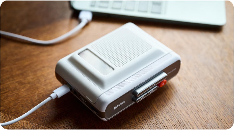 Bluetooth対応ポータブルカセットプレーヤー MXCP-P100BK MXCP-P100Bluetooth対応ポータブルカセットプレーヤー｜カセット