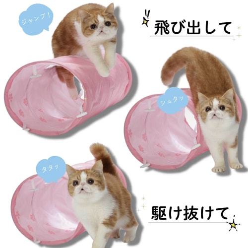 ピンクの猫さま専用 キャットトンネル ピンク | 猫壱 | キヤツトトンネル ピンクN