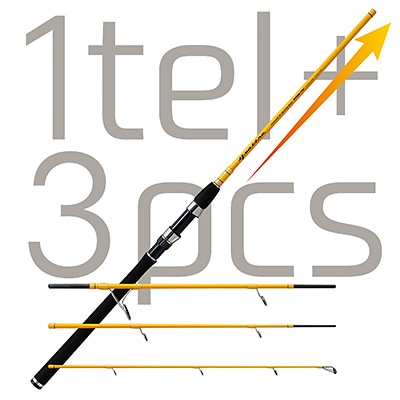 クワトロ QTRGC-46XUL 4.6ft 4ピース ベイト | パームス | QTRGC